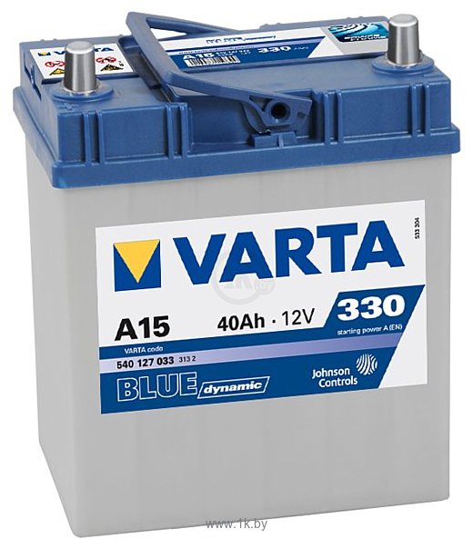 Фотографии VARTA BLUE Dynamic A15 540127033 (40Ah)