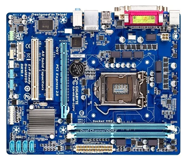 Фотографии GIGABYTE GA-H61M-S2PV (rev. 1.0)