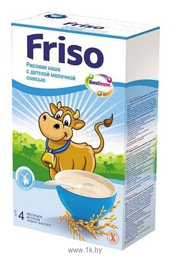 Фотографии Friso Рисовая с детской молочной смесью, 250 г