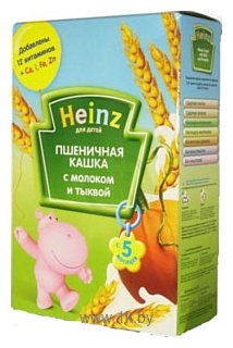 Фотографии Heinz Пшеничная с молоком и тыквой, 250 г