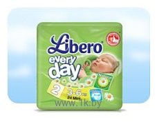 Фотографии Libero Everyday 2 Mini 3-6 кг 24 шт