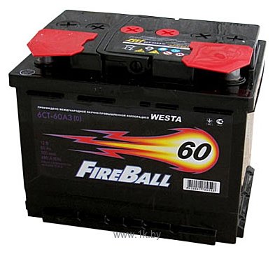 Фотографии Fire Ball 6СТ-60 АЗ R (60Ah)