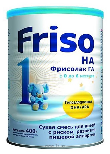 Фотографии Friso Фрисолак 1 ГА с DHA/ARA, 400 г