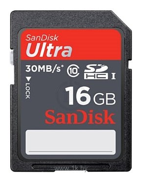 Фотографии Sandisk Ultra SDHC Class 10 UHS-I 30MB/s 16GB