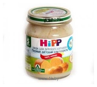 Фотографии Hipp Первый детский картофель, 125 г