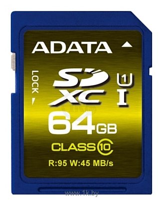 Фотографии ADATA Premier Pro SDXC Class 10 UHS-I U1 64GB