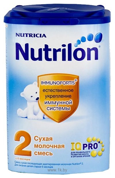Фотографии Nutrilon 2 с пребиотиками IMMUNOFORTIS, 900 г