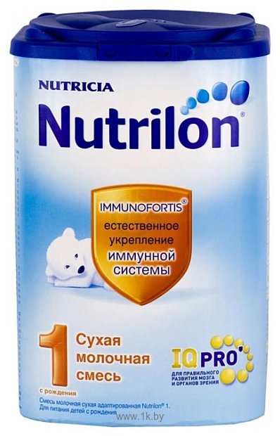 Фотографии Nutrilon 1 с пребиотиками IMMUNOFORTIS, 900 г