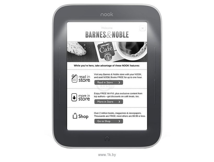 Фотографии Barnes & Noble Nook Simple Touch with GlowLight