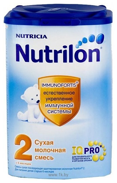 Фотографии Nutrilon 2 с пребиотиками IMMUNOFORTIS, 400 г