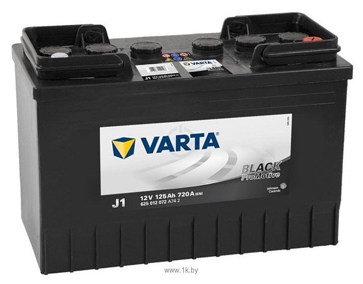 Фотографии VARTA PROmotive Black J1 625012072 (125Ah)