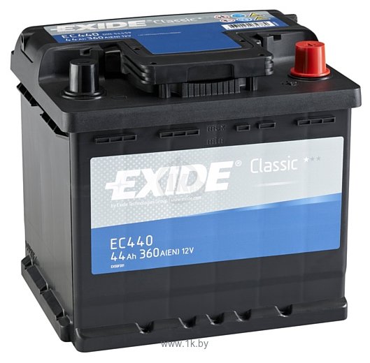 Фотографии Exide Classic EC440 R+ (44Ah)