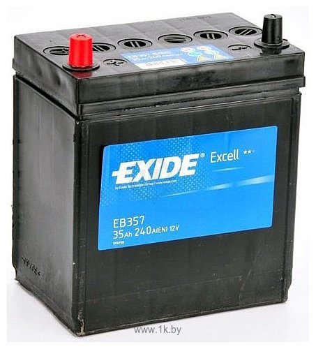 Фотографии Exide Excell EB357 L+ (35Ah)