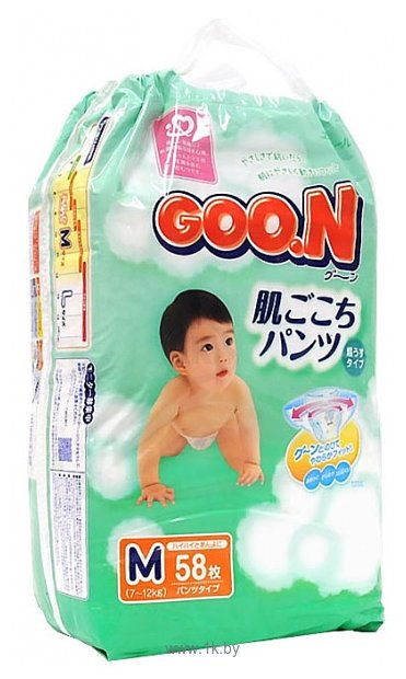 Фотографии GOON PREMIUM M (7-12 кг) Mega Pack 58 шт