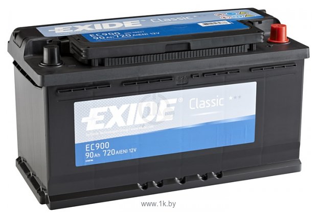Фотографии Exide Classic EC900 R+ (90Ah)
