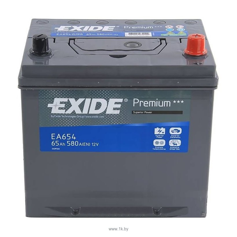 Фотографии Exide Premium JR+ (65Ah)