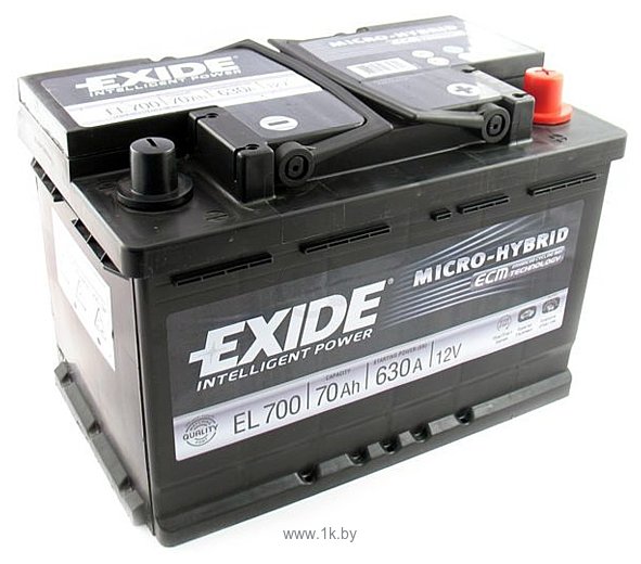 Фотографии Exide Micro-Hybrid ECM EL700 (70Ah)
