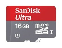 Фотографии Sandisk Ultra microSDHC Class 10 UHS Class 1 30MB/s 16GB + SD adapter