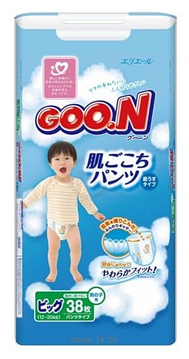 Фотографии GOON PREMIUM XL boy (12-20 кг) Mega Pack 38 шт