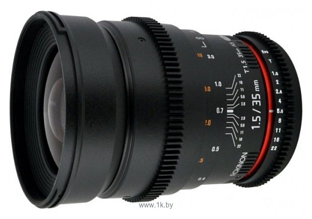 Фотографии Samyang 35mm T1.5 ED AS UMC VDSLR Nikon F