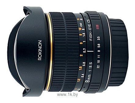 Фотографии Rokinon 8mm f/3.5 Aspherical Fisheye Canon EF (FE8M-C)