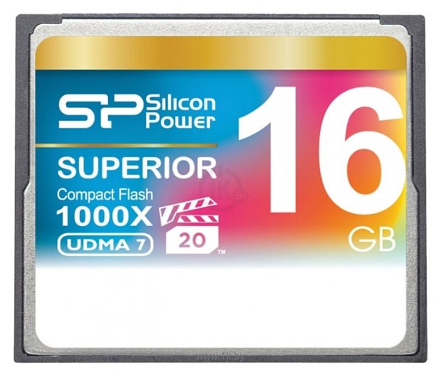 Фотографии Silicon Power Superior CF 1000X CompactFlash SP016GBCFC1K0V10 16GB