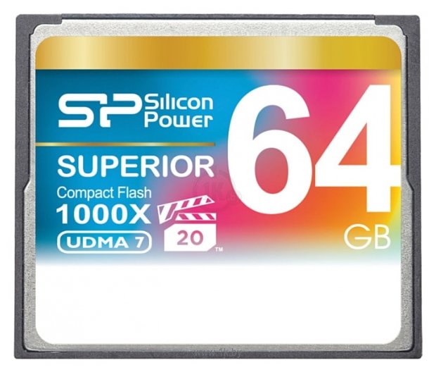 Фотографии Silicon Power Superior CF 1000X SP064GBCFC1K0V10 64Gb