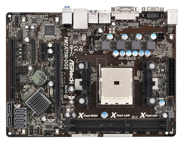 Asrock fm2a75m dgs совместимость с какими видеокартами