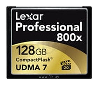 Фотографии Lexar Professional 800x CompactFlash 128GB