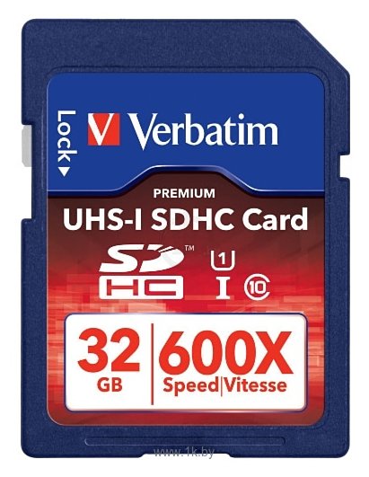 Фотографии Verbatim SDHC Class 10 UHS-1 32GB