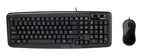 Фотографии GIGABYTE KM5300 Compact Keyboard Mouse Set black USB