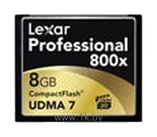 Фотографии Lexar Professional 800x CompactFlash 8GB