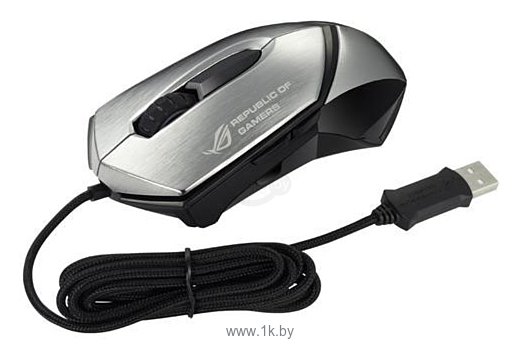 Фотографии ASUS GX1000 Eagle Eye Mouse Silver-black USB