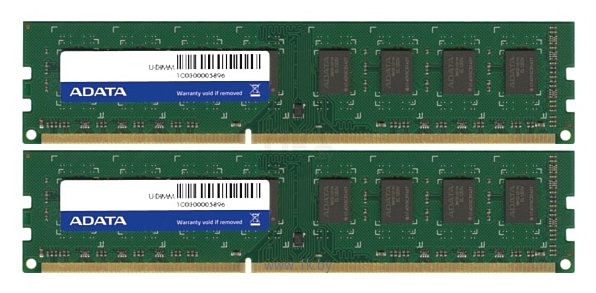 Фотографии ADATA DDR3 1600 DIMM 8Gb (Kit 2x4Gb)
