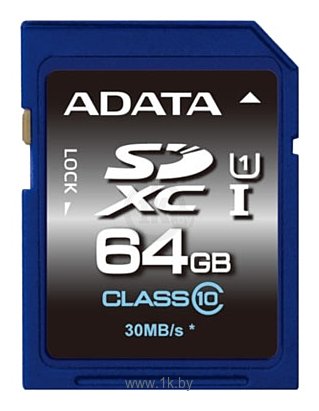 Фотографии ADATA Premier SDXC Class 10 UHS-I U1 64GB