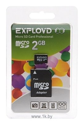 Фотографии EXPLOYD microSD 2GB + SD adapter
