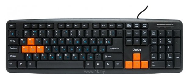 Фотографии Dialog KS-020U black-orange USB