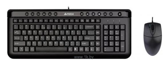 Фотографии A4Tech KL-4020D X-Slim Multimedia Desktop black USB