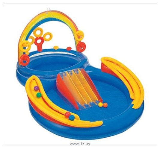 Фотографии Intex Rainbow Ring Play Center 297x193x135 (57453)