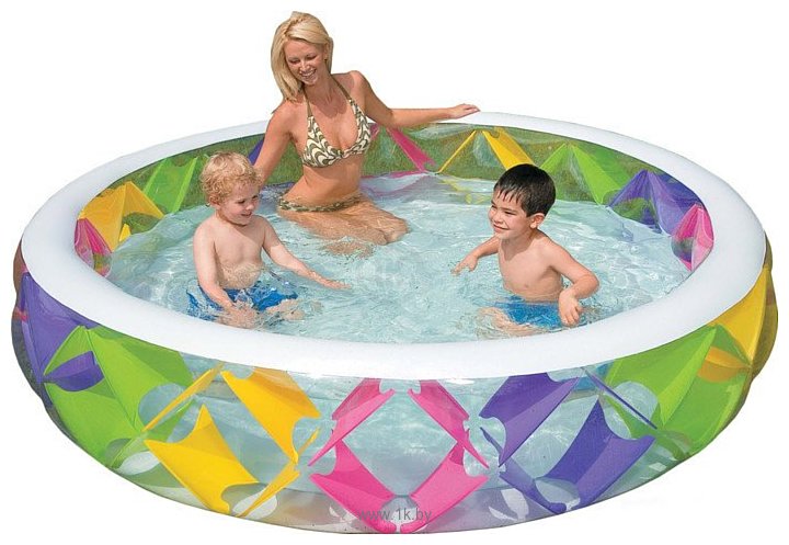 Фотографии Intex Swim Center Pinwheel 229х56 (56494)