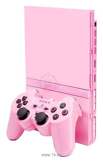 Фотографии Sony PlayStation 2 Slim Pink