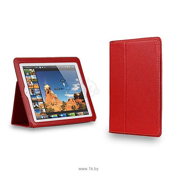 Фотографии Yoobao iPad 2/3/4 Executive Leather Red