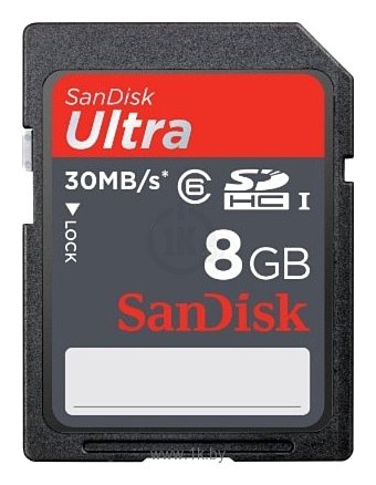 Фотографии Sandisk Ultra SDHC Class 6 UHS-I 30MB/s 8GB