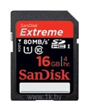 Фотографии Sandisk Extreme SDHC UHS Class 1 80MB/s 16GB