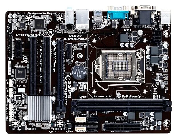 Фотографии GIGABYTE GA-H81M-S2PV (rev. 1.0)