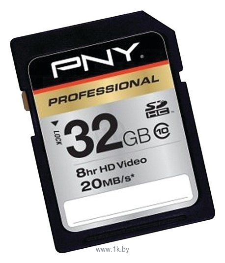 Фотографии PNY Professional SDHC class 10 20MB/s 32GB