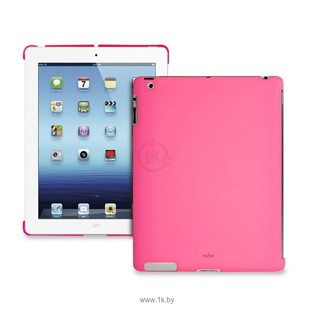 Фотографии Puro Back for iPad 2/3 Pink (IPAD2S3BCOVERPNK)