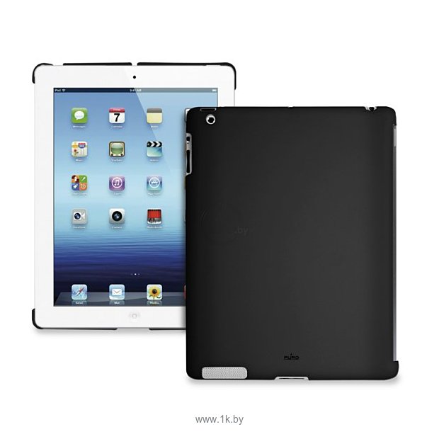 Фотографии Puro Back for iPad 2/3 Black (IPAD2S3BCOVERBLK)