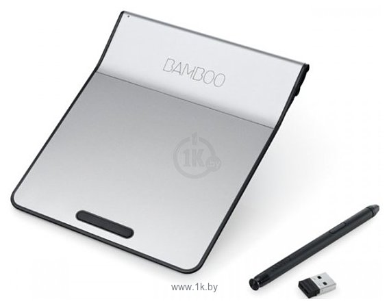 Фотографии Wacom Bamboo Pad (Wireless) CTH-300K (черный) 