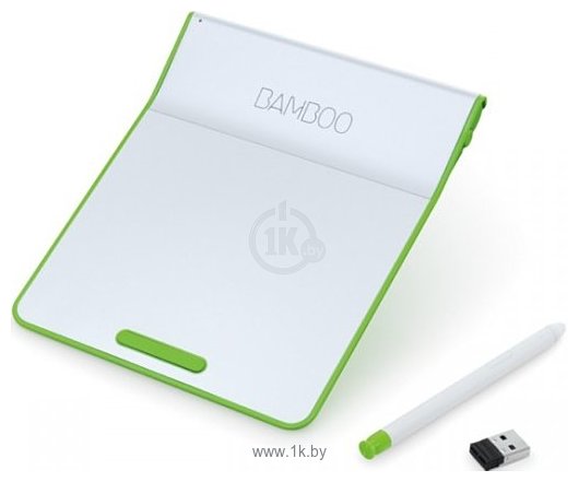 Фотографии Wacom Bamboo Pad (Wireless) CTH-300E (зеленый)